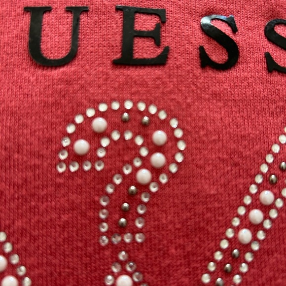 Guess / NWT/ Long Sleeve light weight Sweater / Agatha Rose / size L - Picture 6 of 10